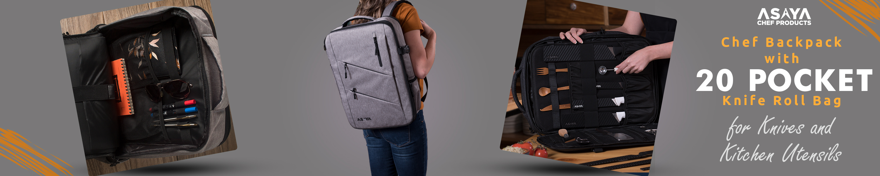 Asaya Chef Products Knife Backpacks