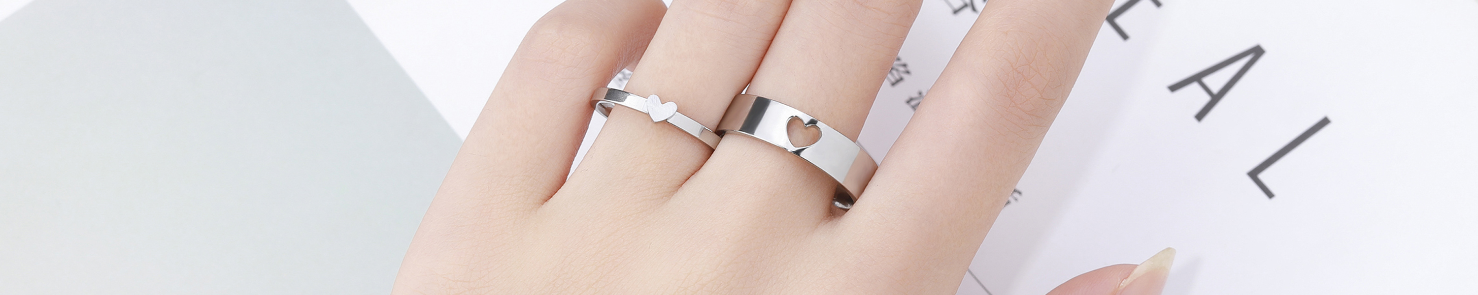 LAVUMO Matching Couple Rings