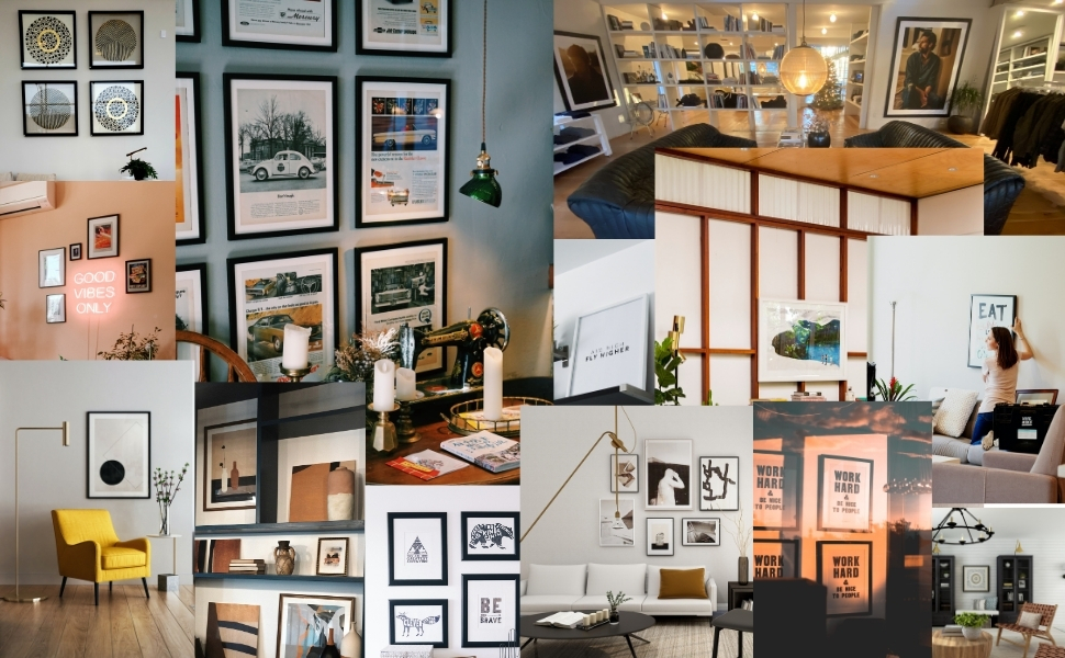 Amazon.com: Modern Memory Design Picture Frames: Gold Frames