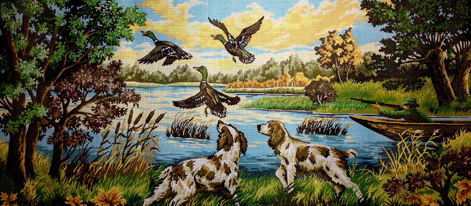 European needlepoint kits Animals
