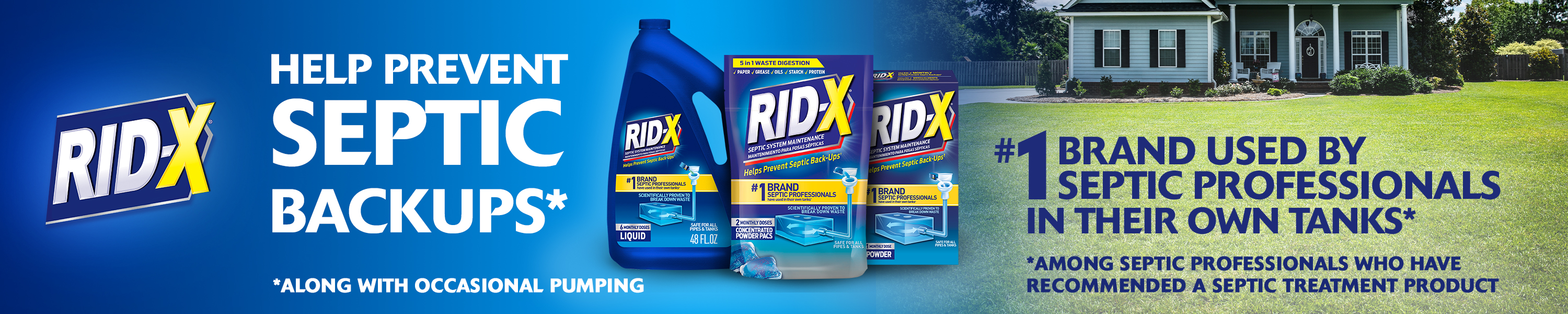 RidX Septic System Treatment Why RidX