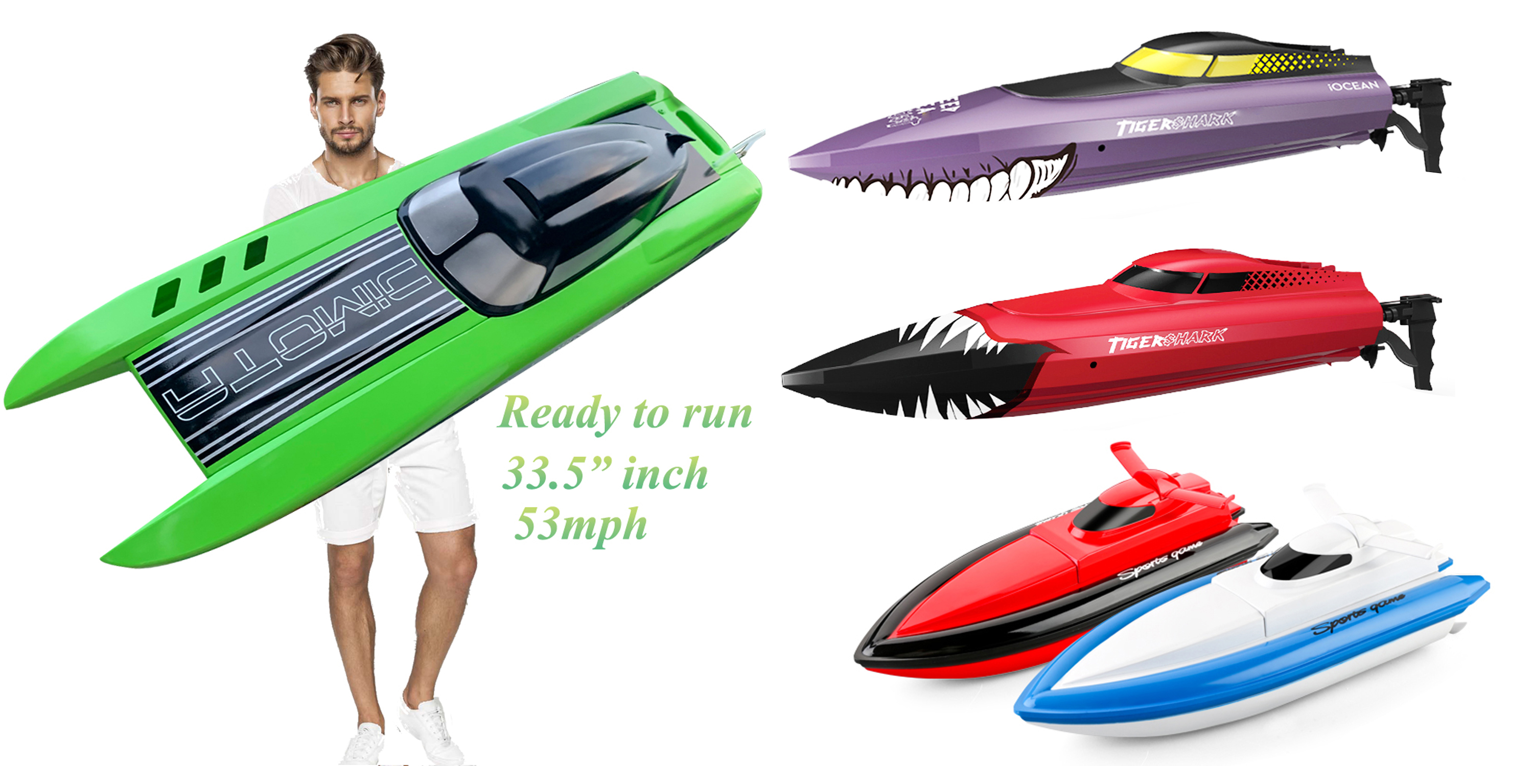 ready to run remote control boats