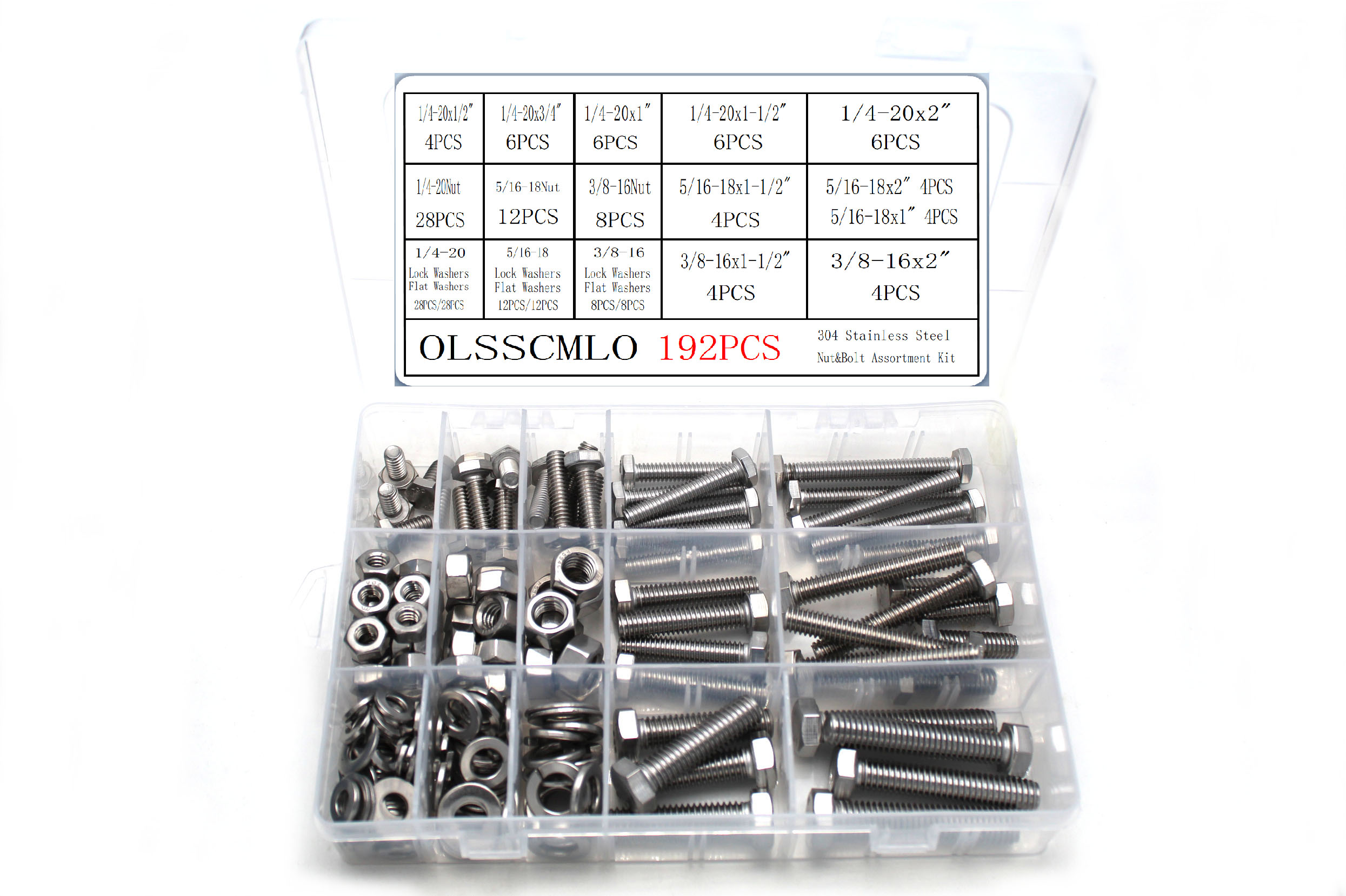 Nut & Bolt Assortment Sets OlsSCMlo is a reliable supplier