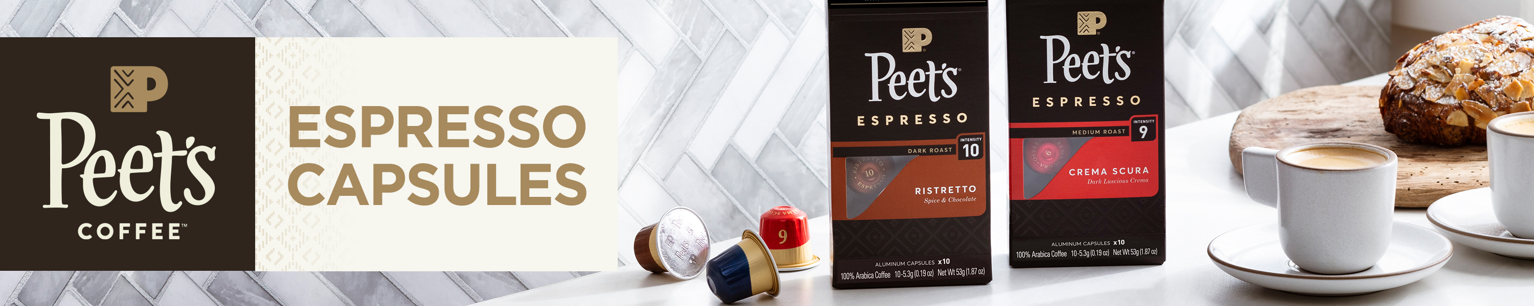 Peet’s Coffee Espresso Capsules