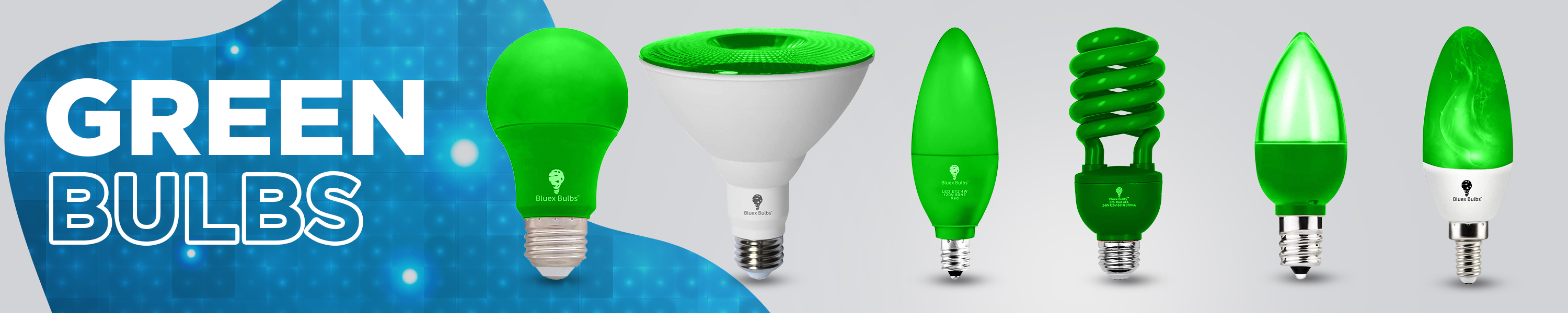 Bluex Bulbs Green Bulbs