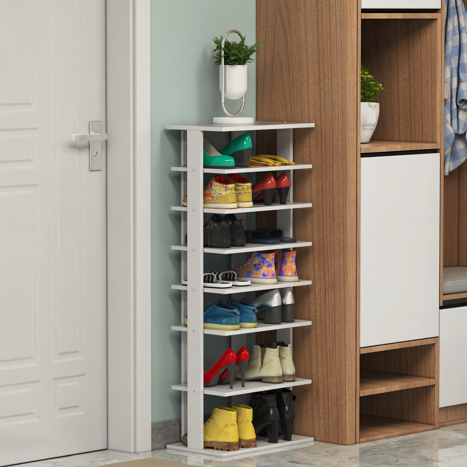 Amazon.com: Have a Tangkula and smile: Shoe Rack