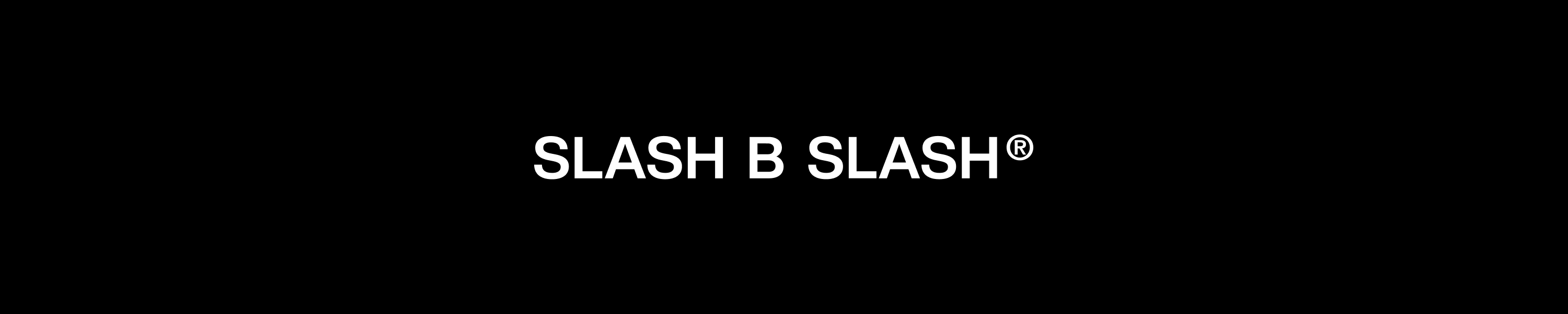 SLASH B SLASH
