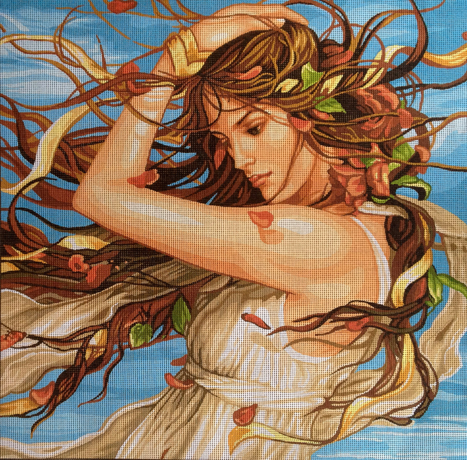 European needlepoint kits Fantasy