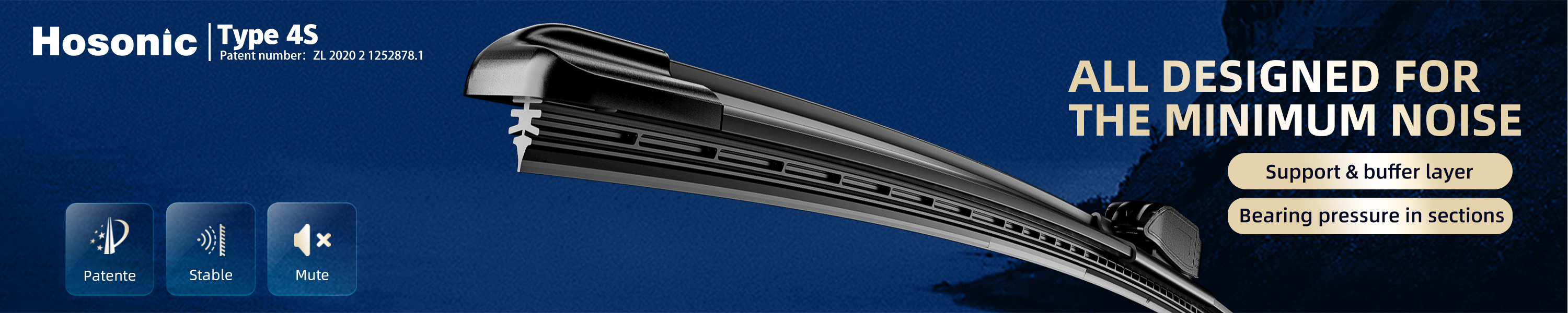 WIPER BLADE Wiper blades for front windshield