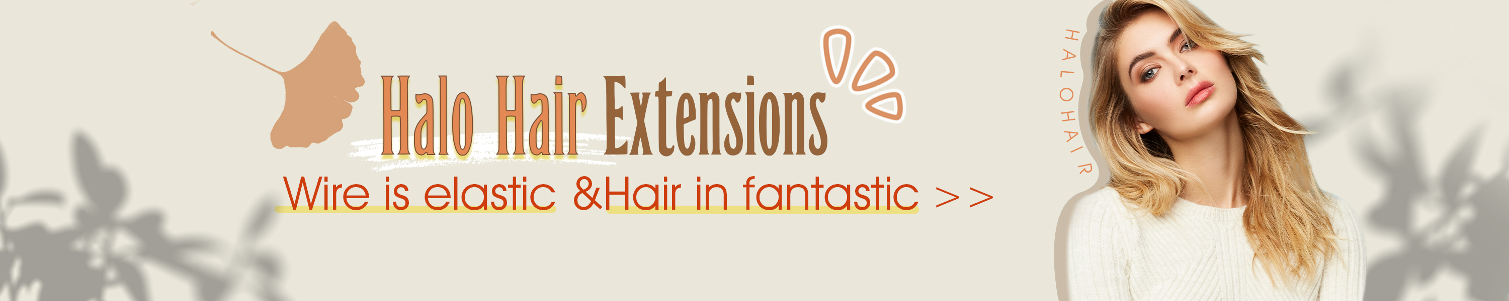 to YoungSee Hair Halo Hair Extensions