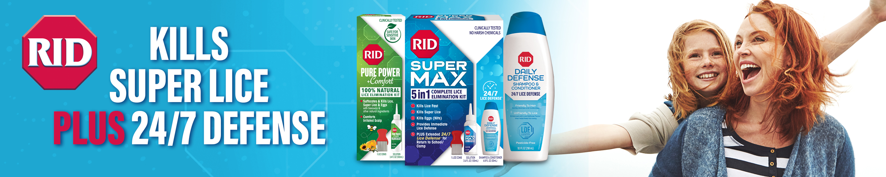RID Daily Defense Shampoo & Conditioner