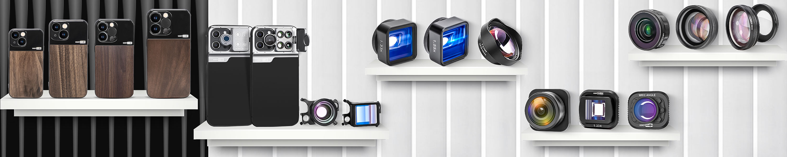 USKEYVISION Smartphone Lens & Case