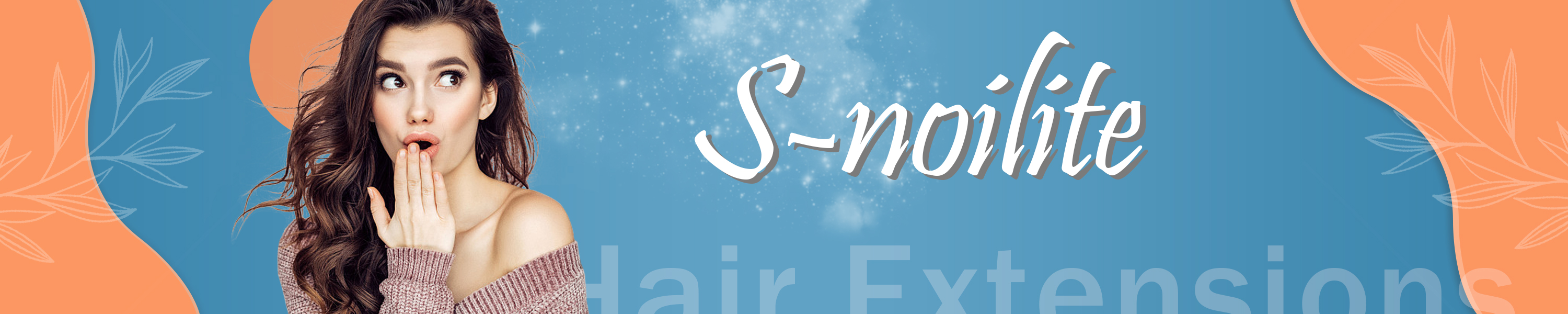 Snoilite Halo Hair Extensions Real Human Hair