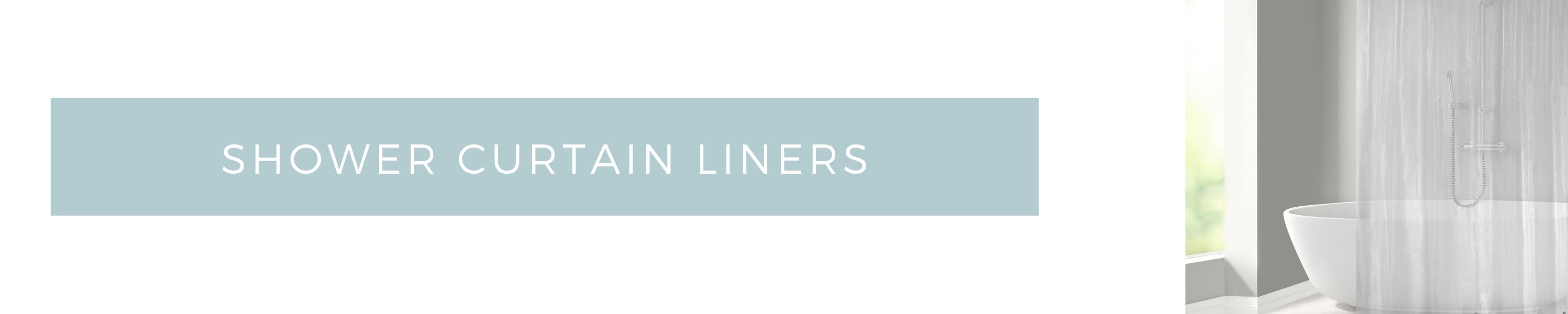 Excell Home Fashions Shower Curtain Liners