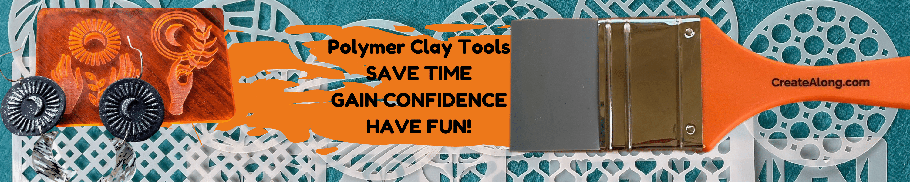Create Along Polymer Clay TV Tools and supplies