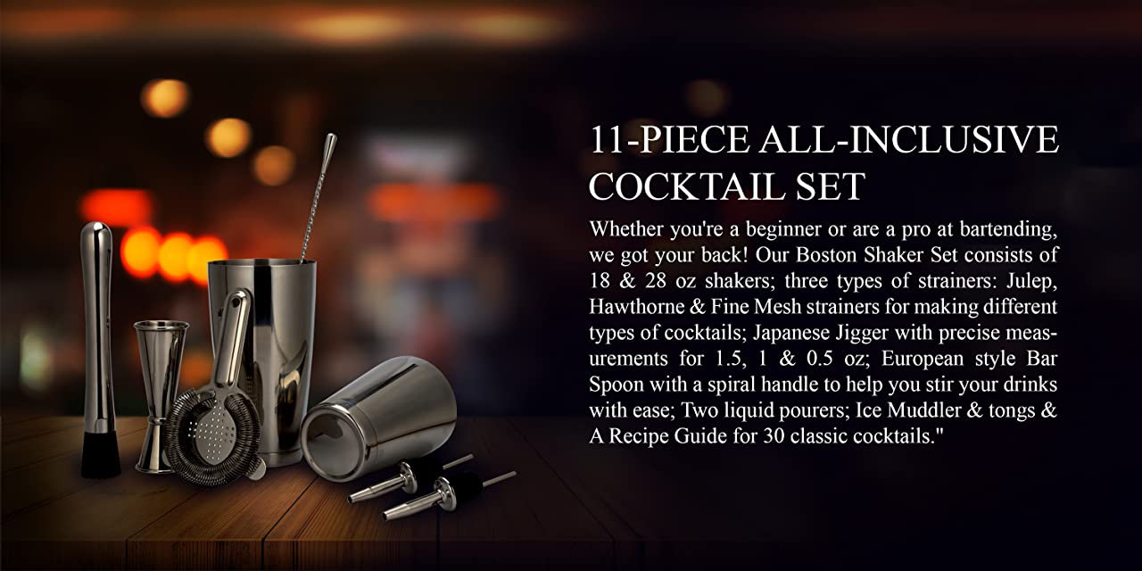 vinobravo 11 piece bartender kit