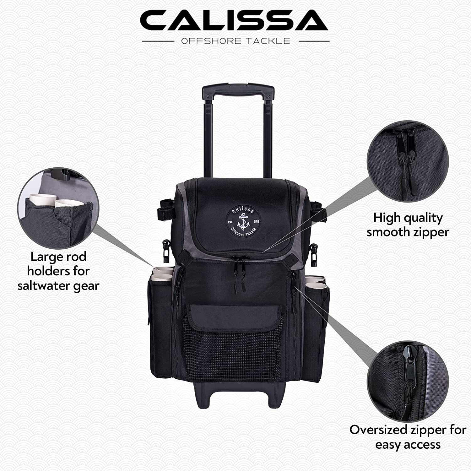 Calissa Offshore Tackle: Tackle Backpack