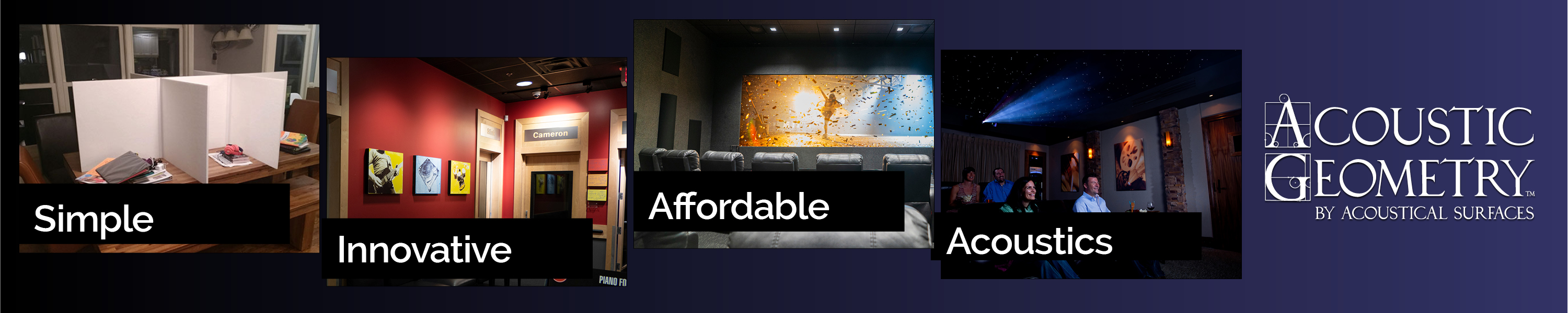 Acoustic Geometry Door Seal Kits