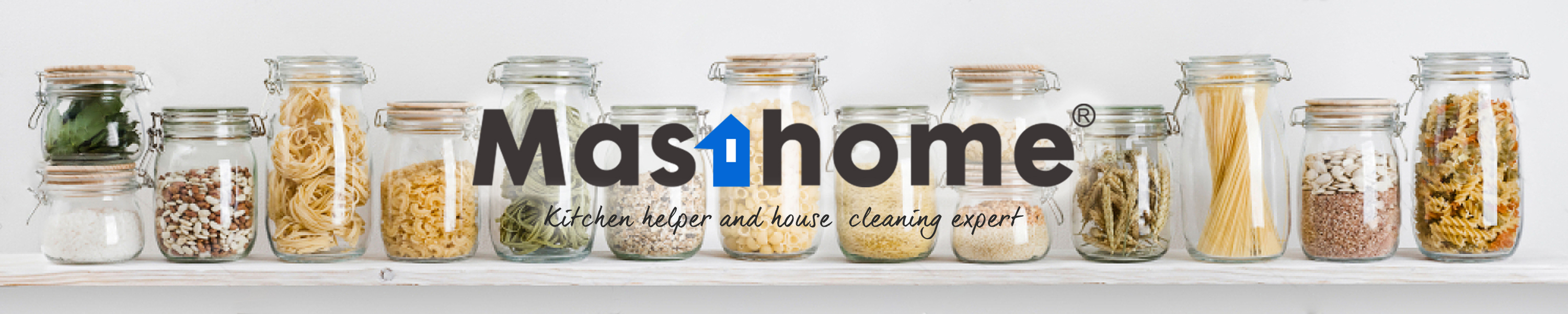 Masthome GLASS STORAGE JARS