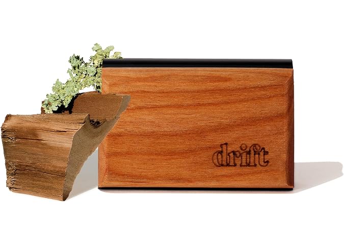 Drift - Ambientador de coche – El ambientador de madera original – Eliminador de olores de coche – Aroma de larga duración –