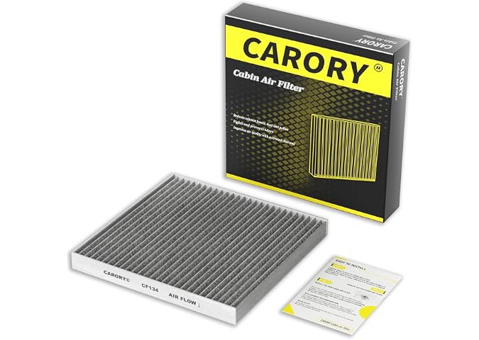 Filtro de aire de cabina con carbón activado para Honda Accord 2003–2022, Civic 2006–2015, CR-V 2007–2016, Odyssey