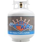 Flame King YSN-201 20-Pound Steel Propane Tank Cylinder